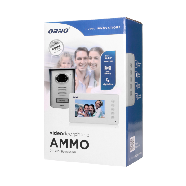 Single family videodoorphone AMMO 4,3"
