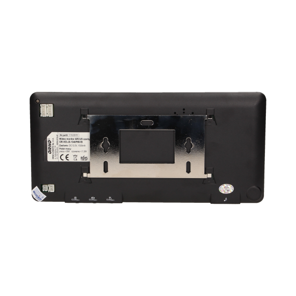 Video doorphone set ARCUS MEMO with "pin hole", 7" display, black