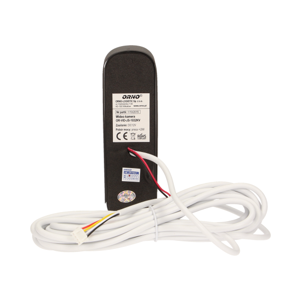 Video doorphone set ARCUS MEMO with "pin hole", 7" display, black