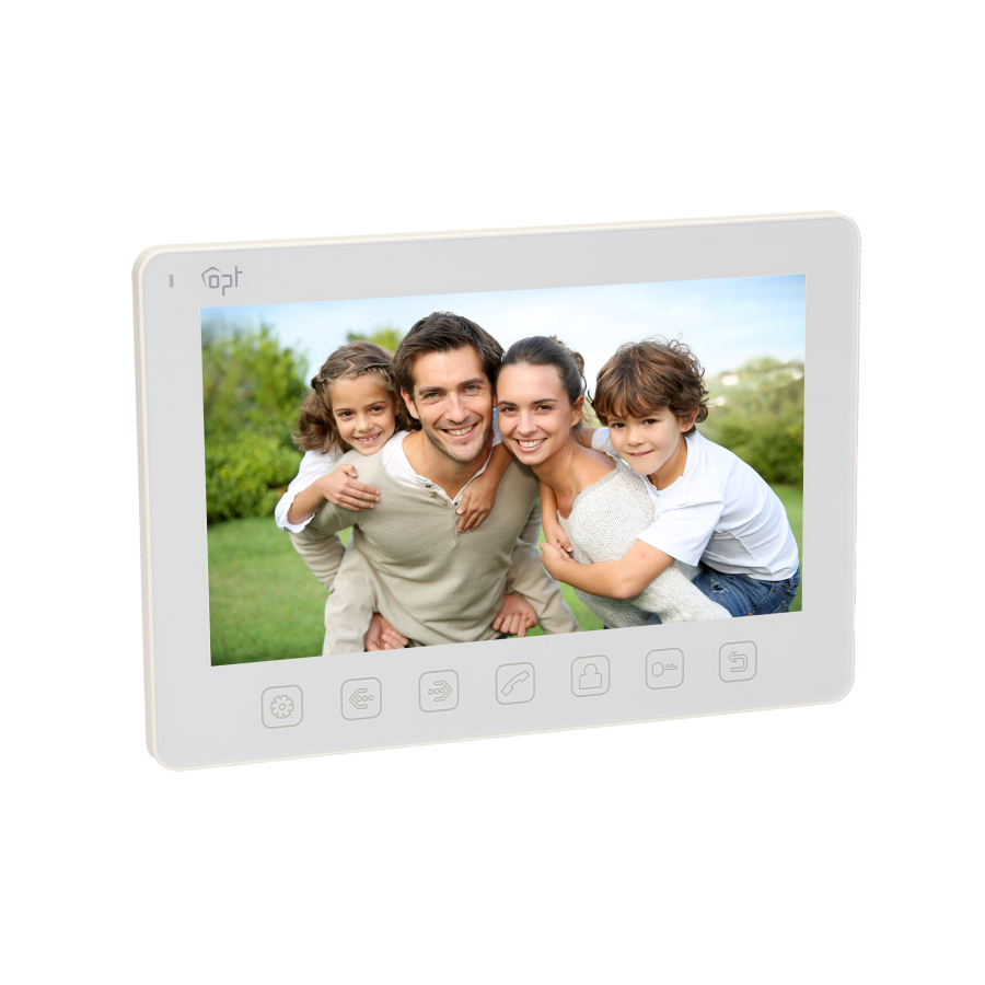 Zestaw wideodomofonowy EXEDRA 7", biały *