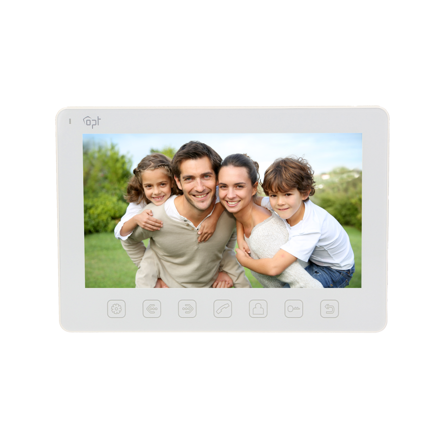 Zestaw wideodomofonowy EXEDRA 7", biały *