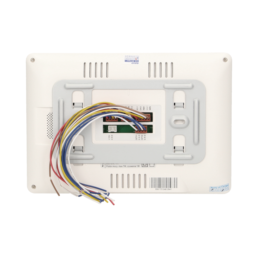 Zestaw wideodomofonowy EXEDRA 7", biały *