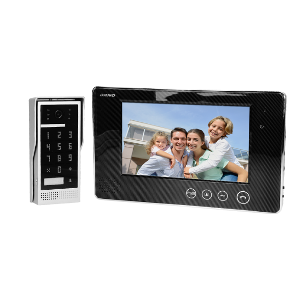 Single family videodoorphone with keypad, CRUX, 7"