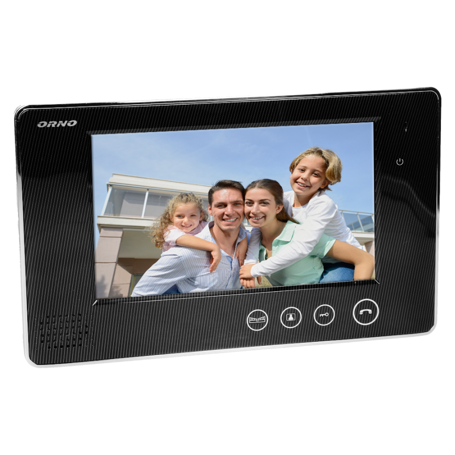 Single family videodoorphone with keypad, CRUX, 7"