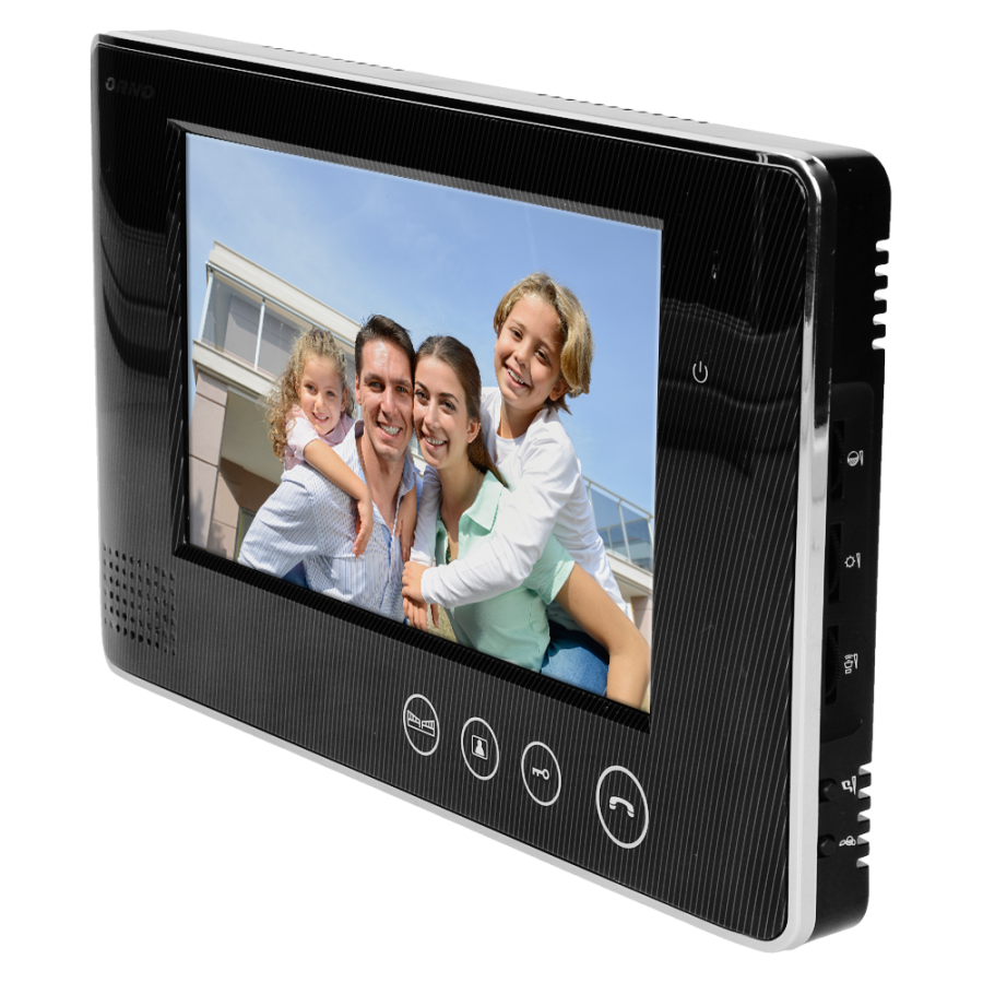 Single family videodoorphone with keypad, CRUX, 7"