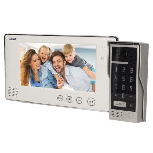 Single family videodoorphone with keypad, CRUX, 7"