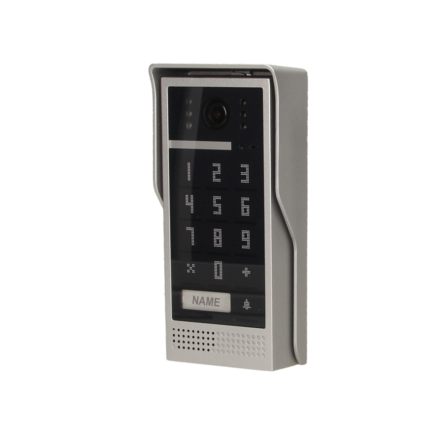 Single family videodoorphone with keypad, CRUX, 7"