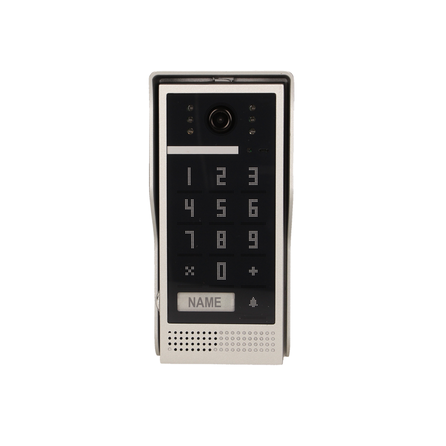 Single family videodoorphone with keypad, CRUX, 7"