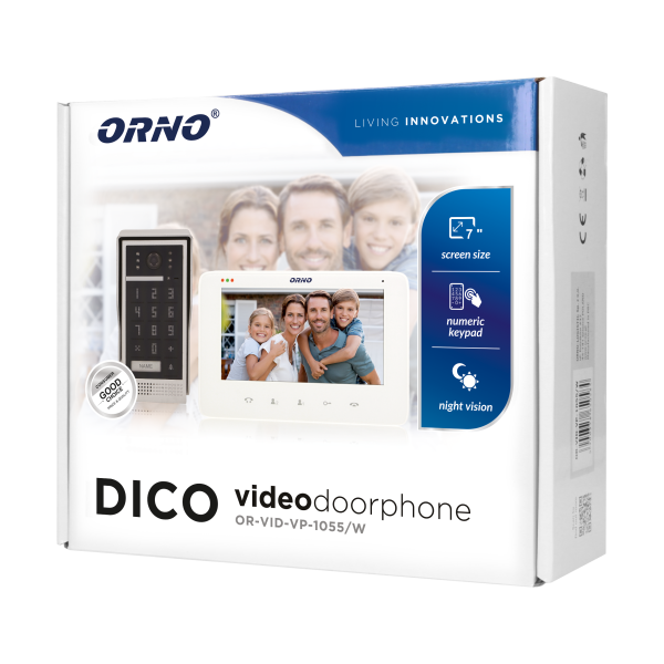 Single family videodoorphone DICO 7"