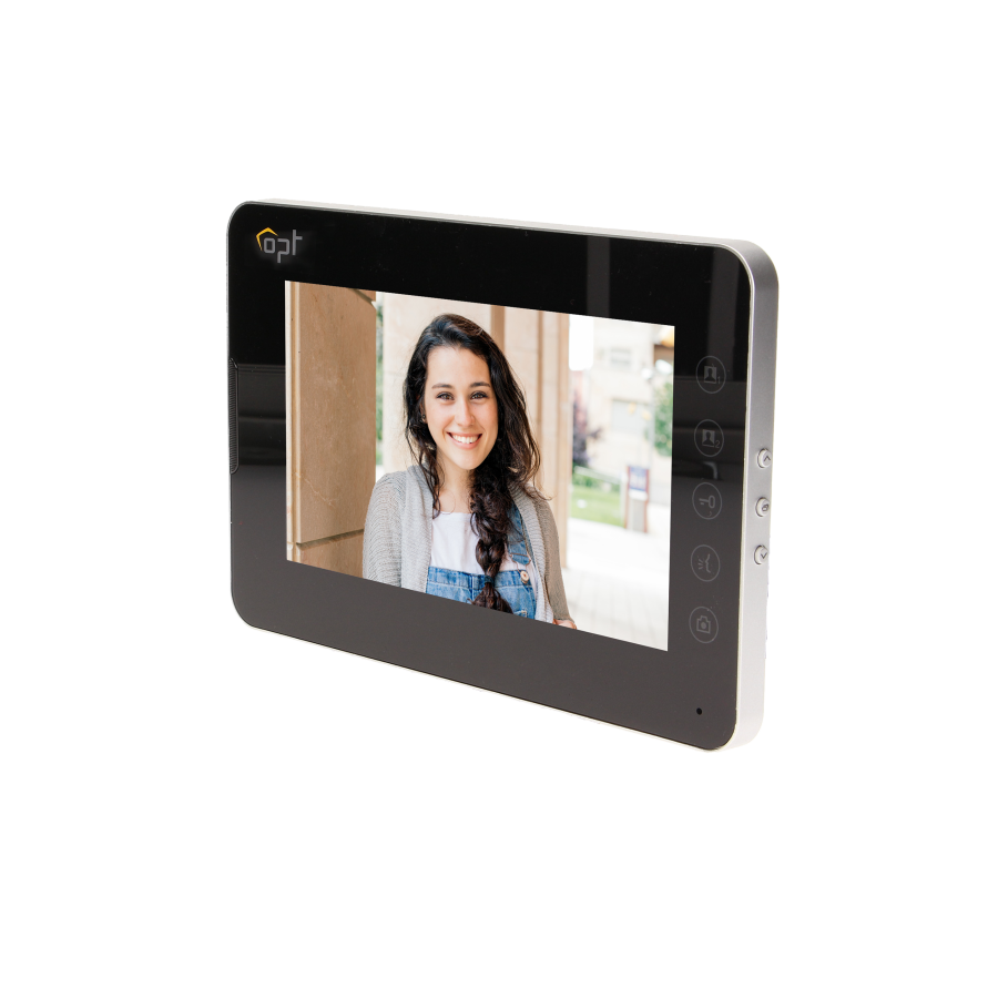 Single family videodoorphone TURRIS MEMO, 7"