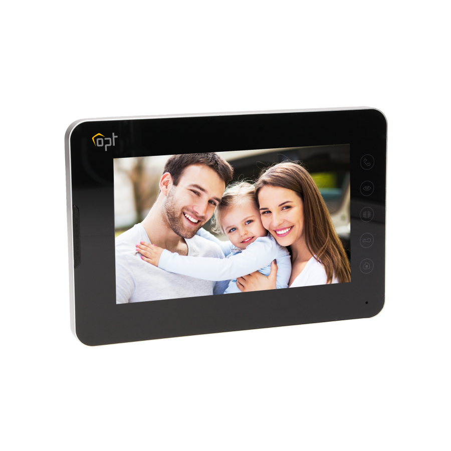 Single family videodoorphone, 2-wire, TEXTUS MEMO, 7"