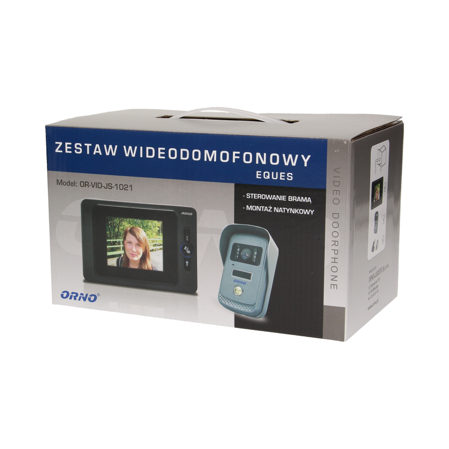 Zestaw wideodomofonowy EQUES 4"