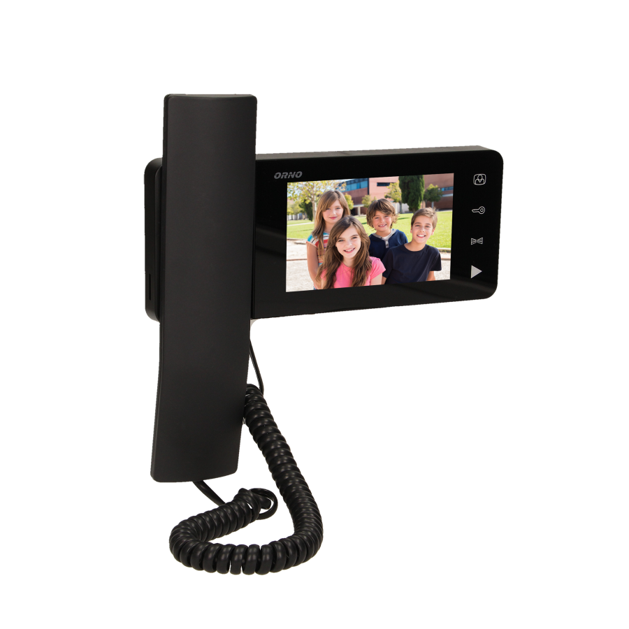 Video doorphone set LIBER MEMO "pin-hole" camera, 4,3" display