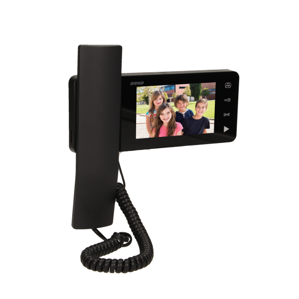 Video doorphone set LIBER MEMO "pin-hole" camera, 4,3" display