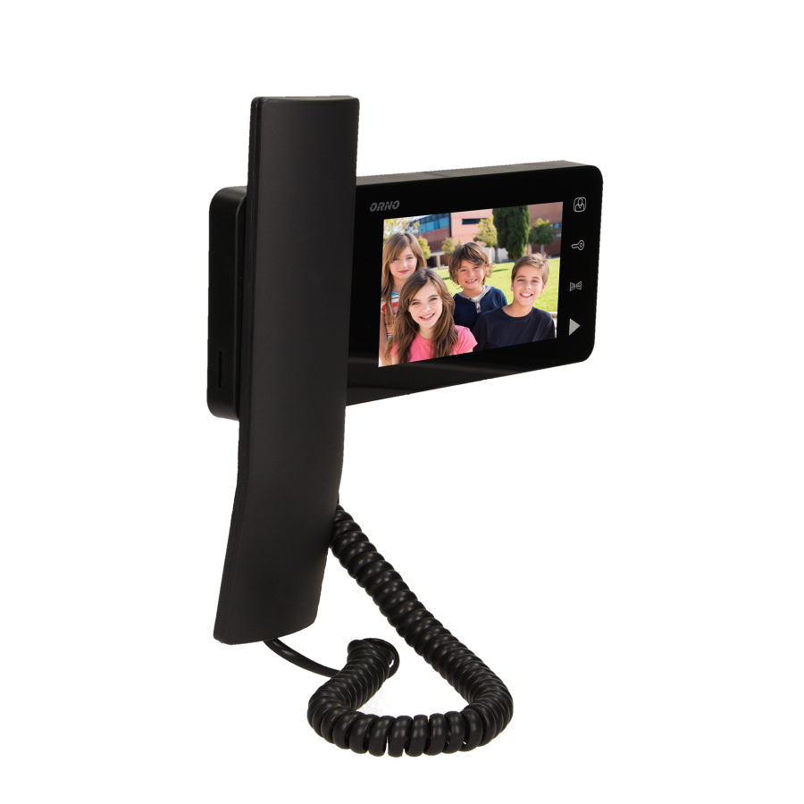 Video doorphone set LIBER MEMO "pin-hole" camera, 4,3" display