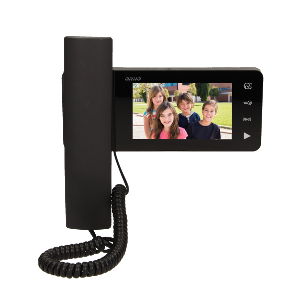 Video doorphone set LIBER MEMO "pin-hole" camera, 4,3" display