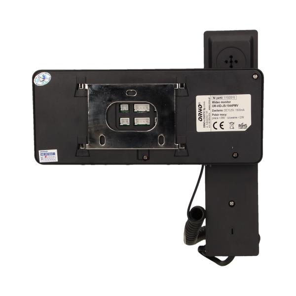 Video doorphone set LIBER MEMO "pin-hole" camera, 4,3" display