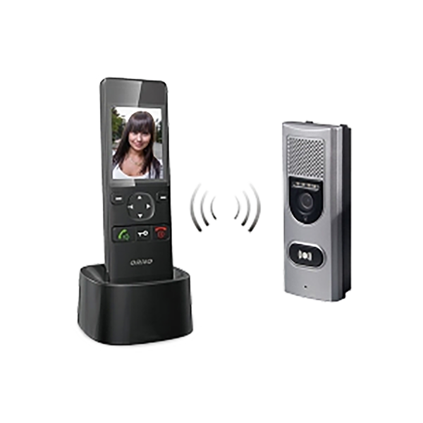Wireless videodoorphone set, SOLDA MEMO 2,4"