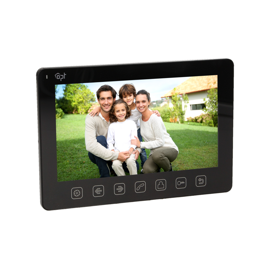 Zestaw wideodomofonowy PARS MULTI 7", czarny