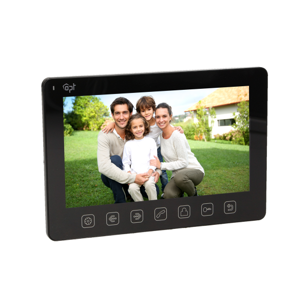 Zestaw wideodomofonowy PARS MULTI 7", czarny