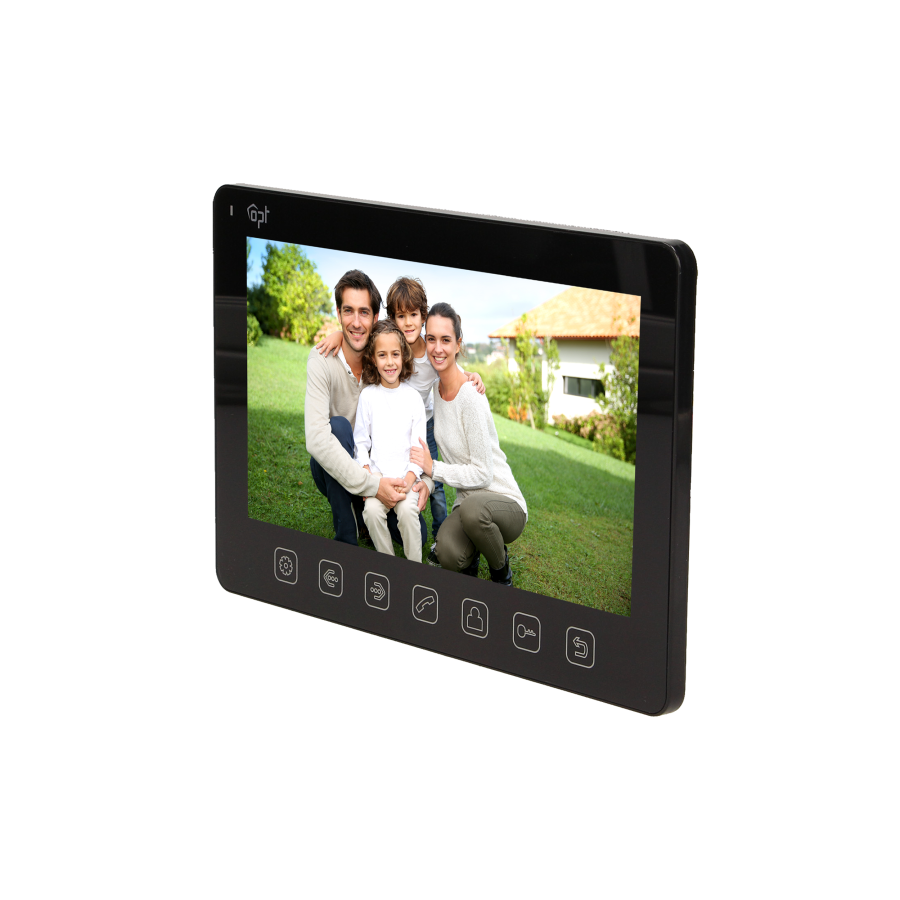 Zestaw wideodomofonowy PARS MULTI 7", czarny