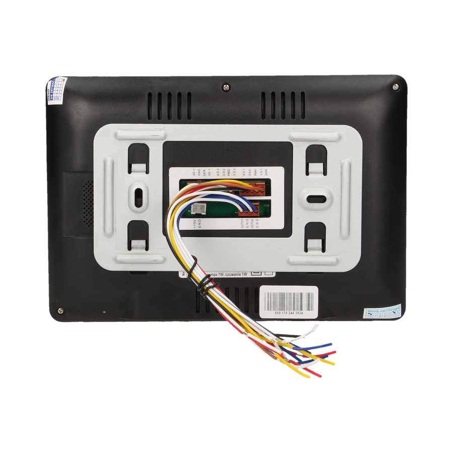 Zestaw wideodomofonowy PARS MULTI 7", czarny