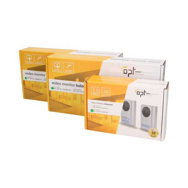 Zestaw wideodomofonowy PARS MULTI 7", biały *