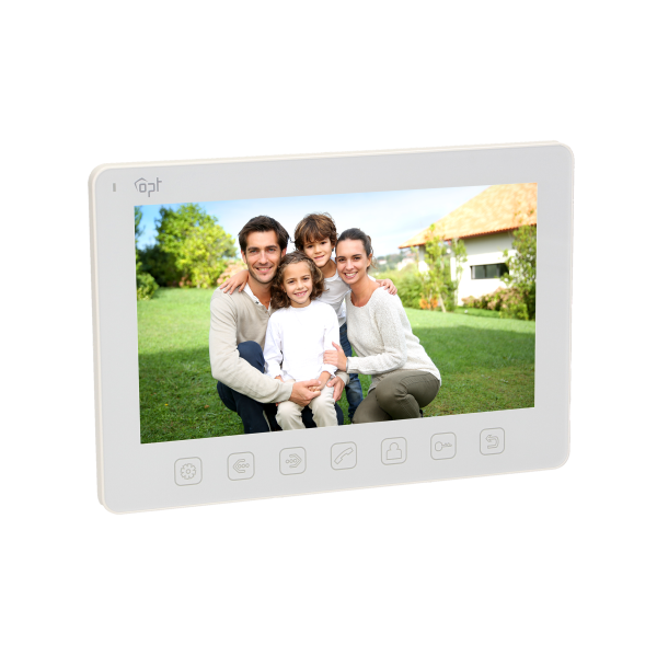 Zestaw wideodomofonowy PARS MULTI 7", biały *