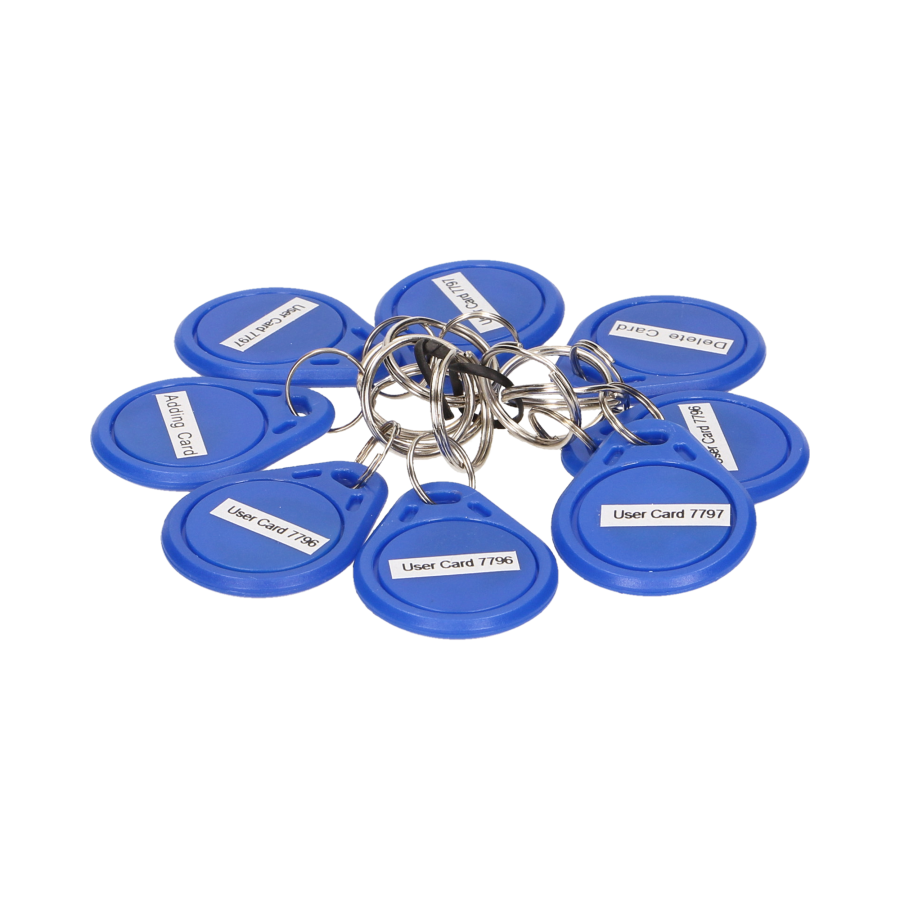 Zestaw wideodomofonowy 2-rodzinny bezsłuchawkowy, kolor, LCD 7", z czytnikiem breloków zbliżeniowych, natynkowy, ARX MULTI N