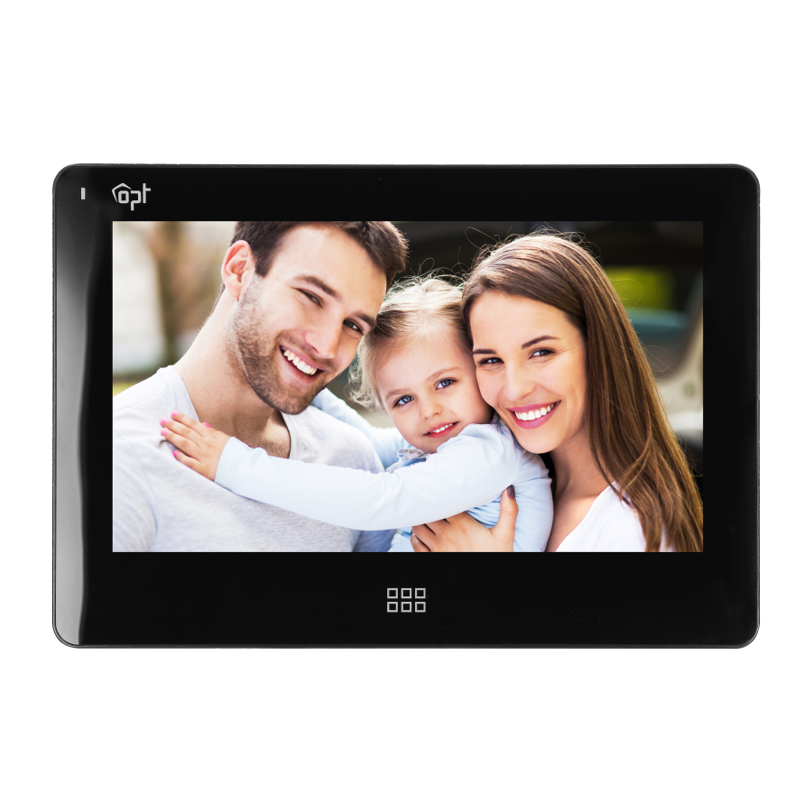 Zestaw wideodomofonowy, czterorodzinny REGINA MEMO MULTI 7"