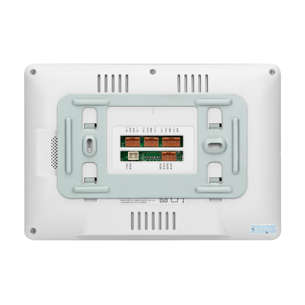 Video-monitor 7" for extension of video door phone sets, VIBELL series, white