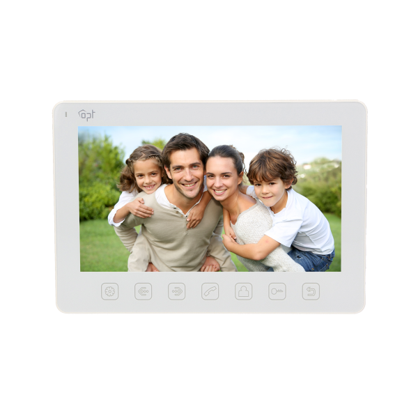 Wideo monitor bezsłuchawkowy 7" do rozbudowy zestawów z serii EX, biały *