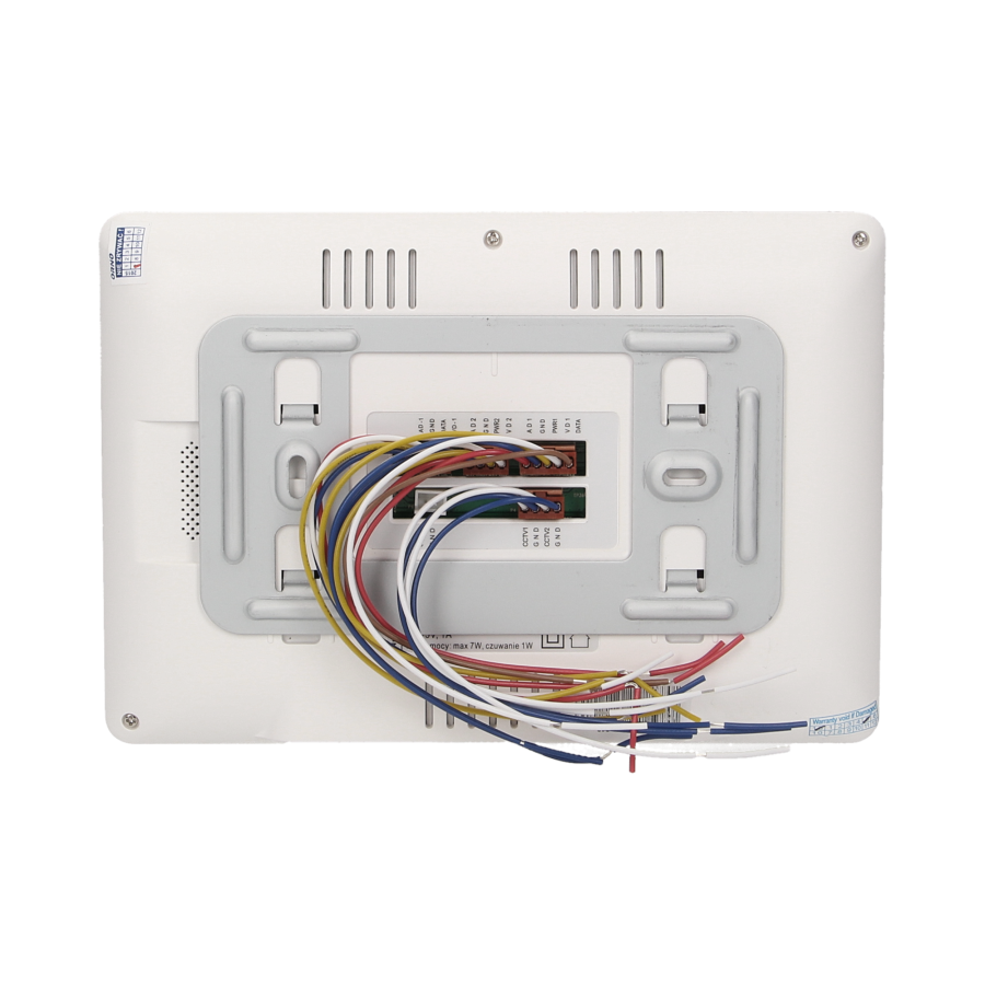 Wideo monitor bezsłuchawkowy 7" do rozbudowy zestawów z serii EX, biały *