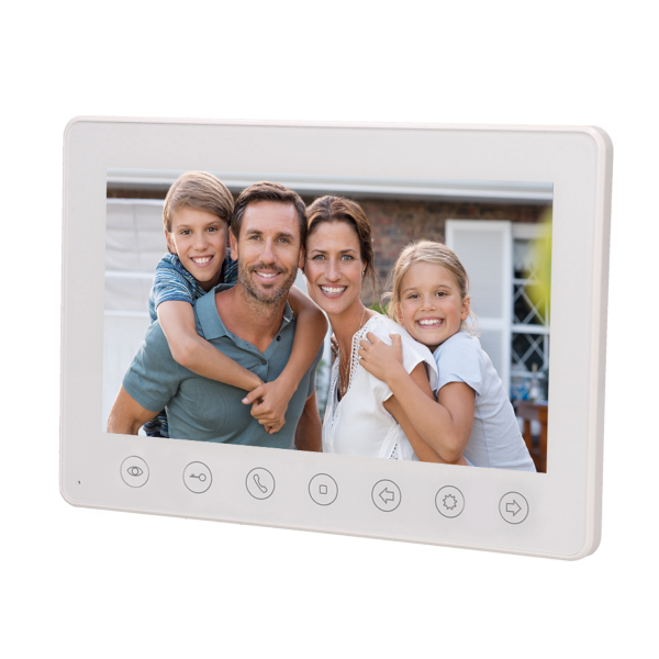 Wideo monitor bezsłuchawkowy 7" do rozbudowy zestawów NUMERUS, biały