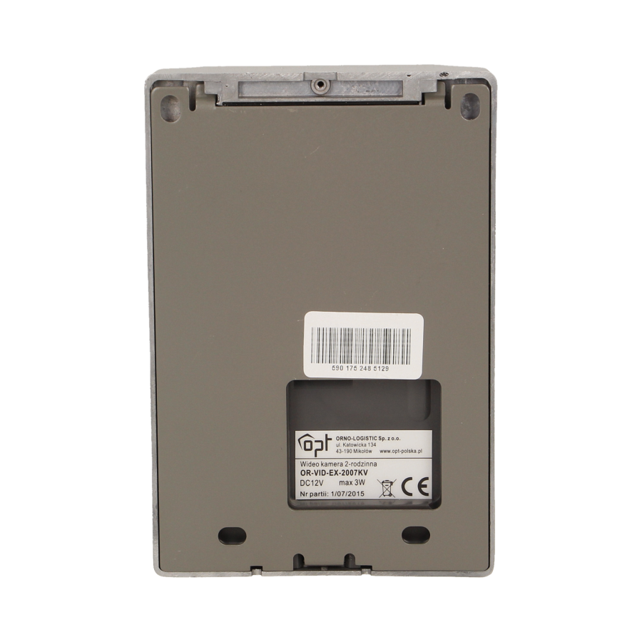 Wideo kaseta dwurodzinna wandaloodporna z kamerą *