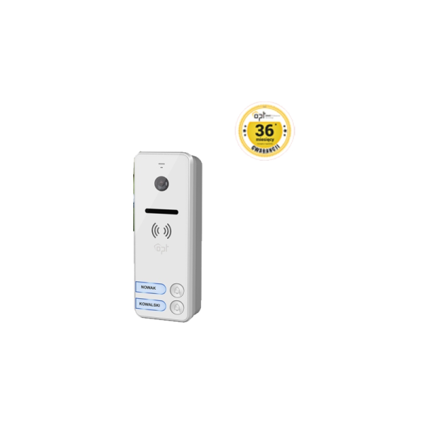 Wideo kaseta wandaloodporna z kamerą, dwurodzinna *