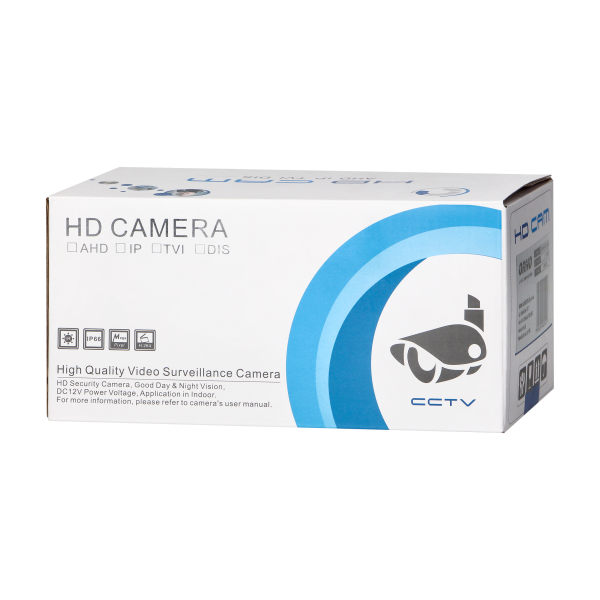 Wired colour CCTV camera for video door entry systems, AHD/CVBS mode, IP65