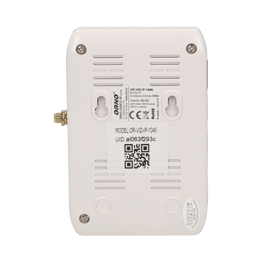 Bramka IP do zestawów wideodomofonowych ORNO