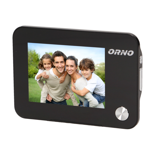 Electronic door viewer with doorbell and recording function