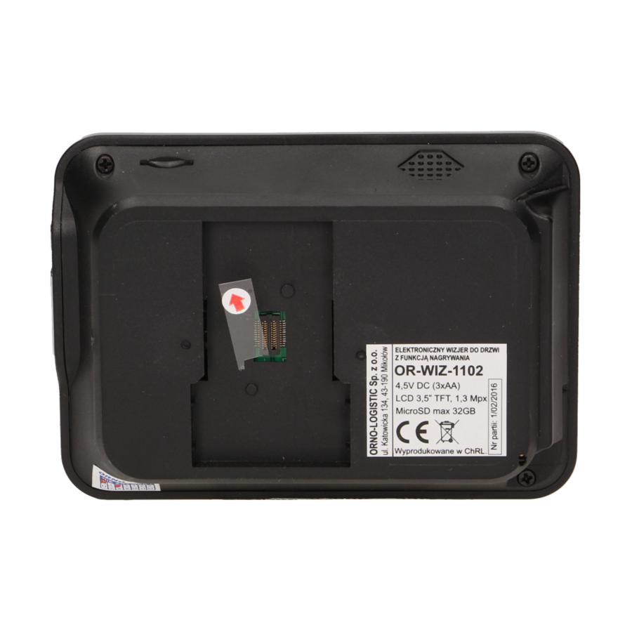 Electronic door viewer with doorbell and recording function