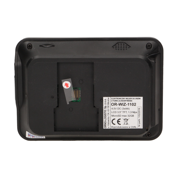 Electronic door viewer with doorbell and recording function