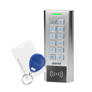 Code lock with card and proximity tags reader, IP66, 2-relay, narrow case