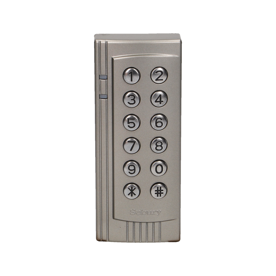 Zamek szyfrowy z czytnikiem kart i breloków zbliżeniowych, IP20