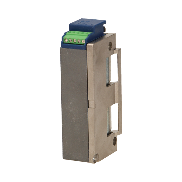 Electric strike with latch guide and lock, MINI