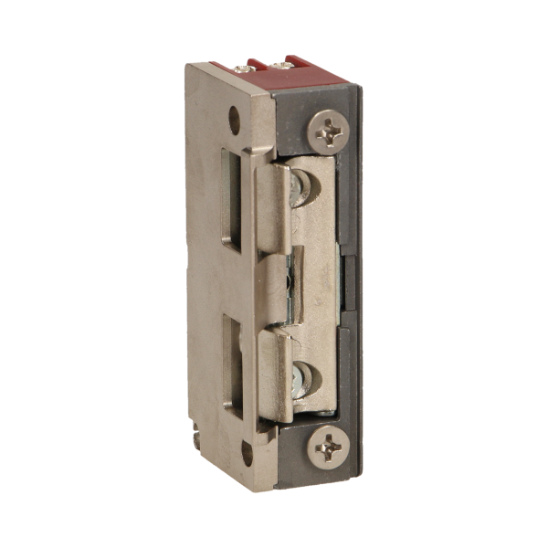 Electric strike with latch guide, reversible, MINI