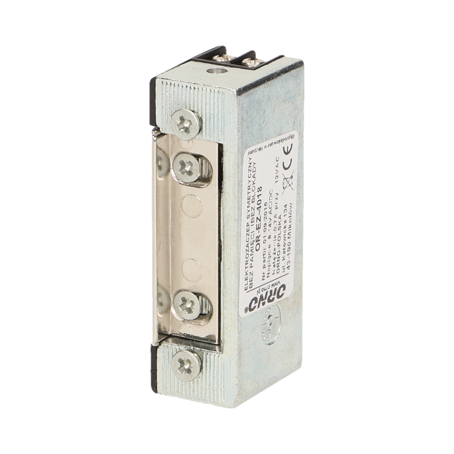 Symmetric electric strike without memory and lock