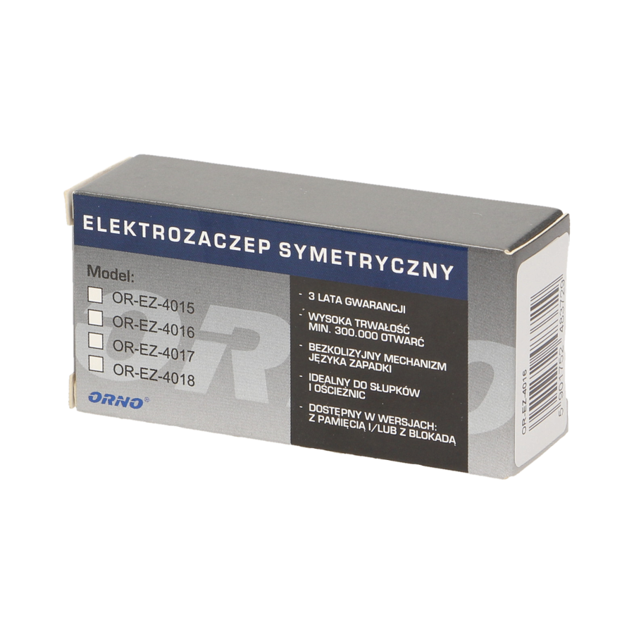 Elektrozaczep symetryczny z blokadą