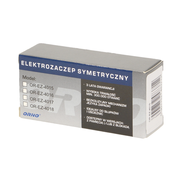 Elektrozaczep symetryczny z pamięcią