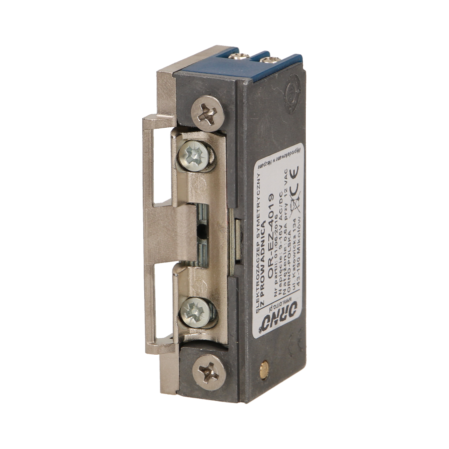 Symmetric electric with latch guide, without memory and lock, MINI