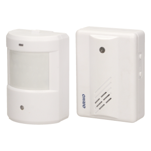 Motion sensor with wireless indicator